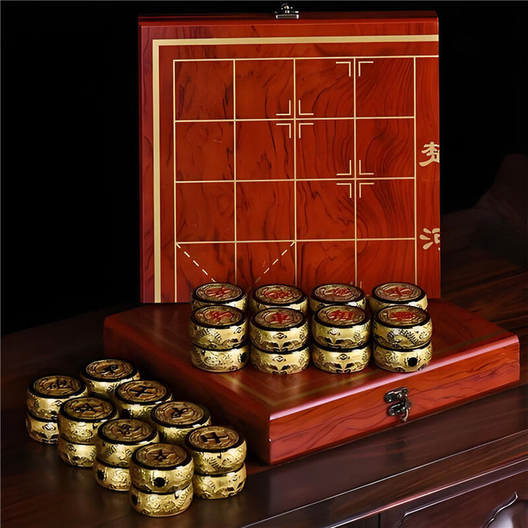 Wooden Chinese Chess Set