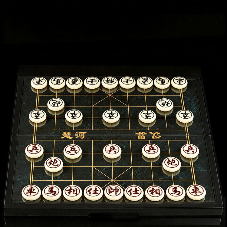Magnetic Chinese Chess Set | Foldable Xiangqi Board for Travel & Family Game Night