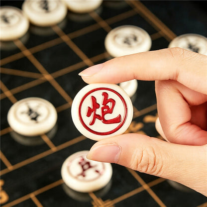 Magnetic Chinese Chess Set | Foldable Xiangqi Board for Travel & Family Game Night