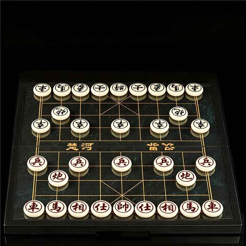 Magnetic Chinese Chess Set | Foldable Xiangqi Board for Travel & Family Game Night