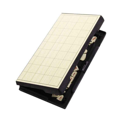 Foldable Japanese Shogi Board Sets with Magnetic Pieces
