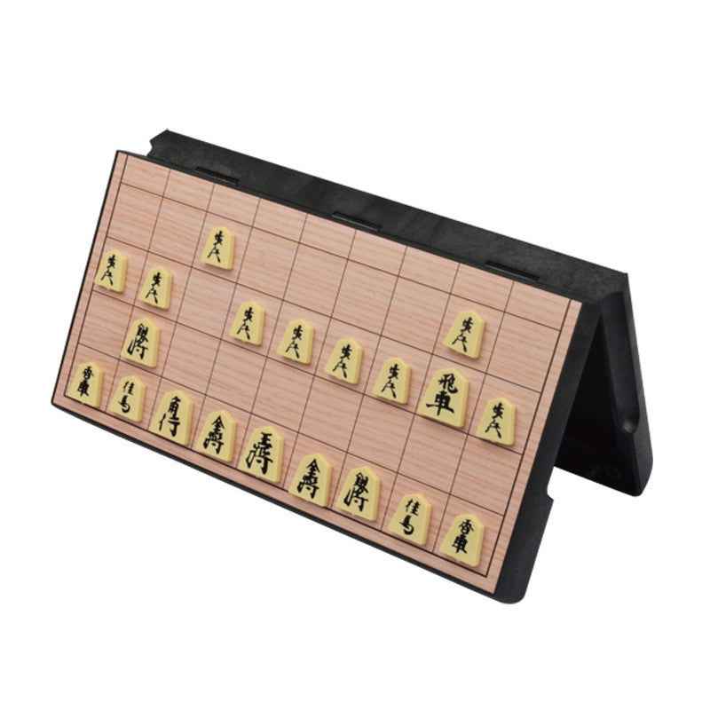 Magnetic Shogi Set Foldable Japanese Chess Travel Board