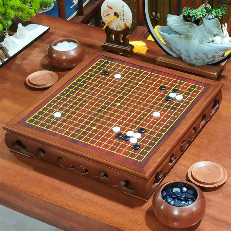 Premium Solid Wood Go Board Set | Yunzi Weiqi Stones