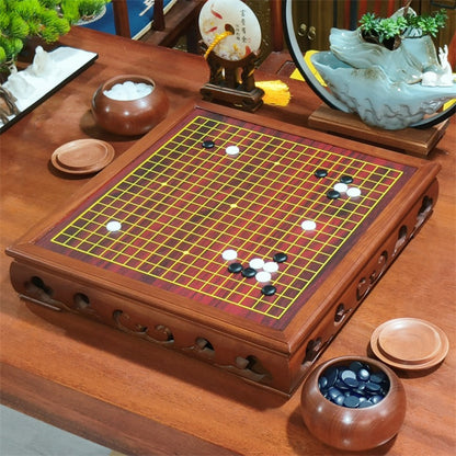 Premium Solid Wood Go Board Set | Yunzi Weiqi Stones