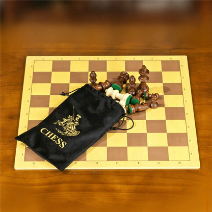 Wooden Chess Set for Beginner | Solid Wood Pieces & Board