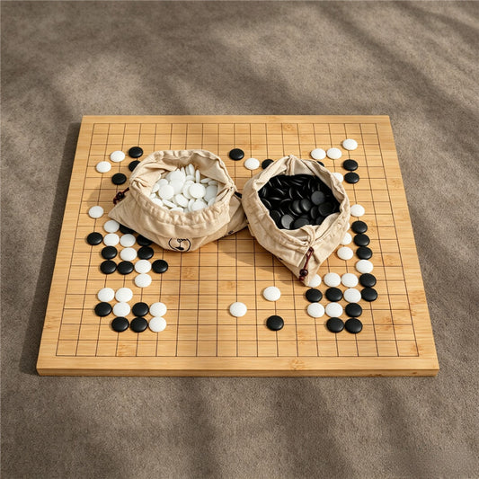 Yunzi Go Stones Piece Set | 19x19 Go Board