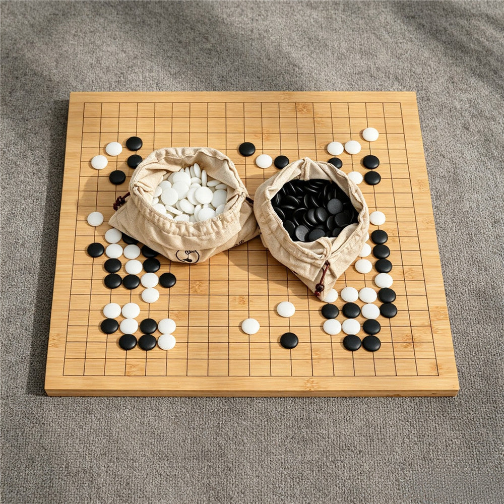 Yunzi Go Stones Piece Set | 19x19 Go Board